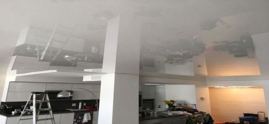 DIY stretch ceiling canvas fabric membrane flat