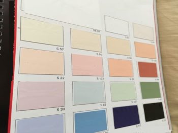 Satin color stretch ceiling USA